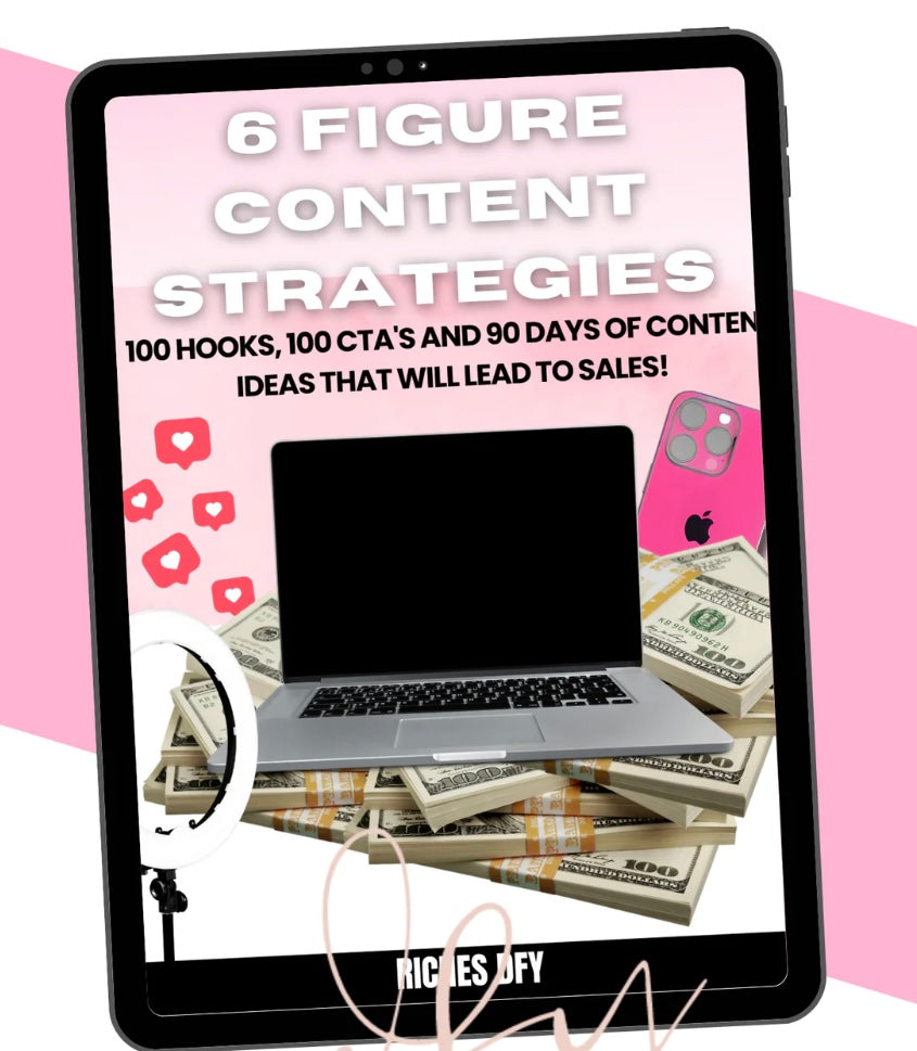 6 Figure Content Strategies (With Resell Rights)